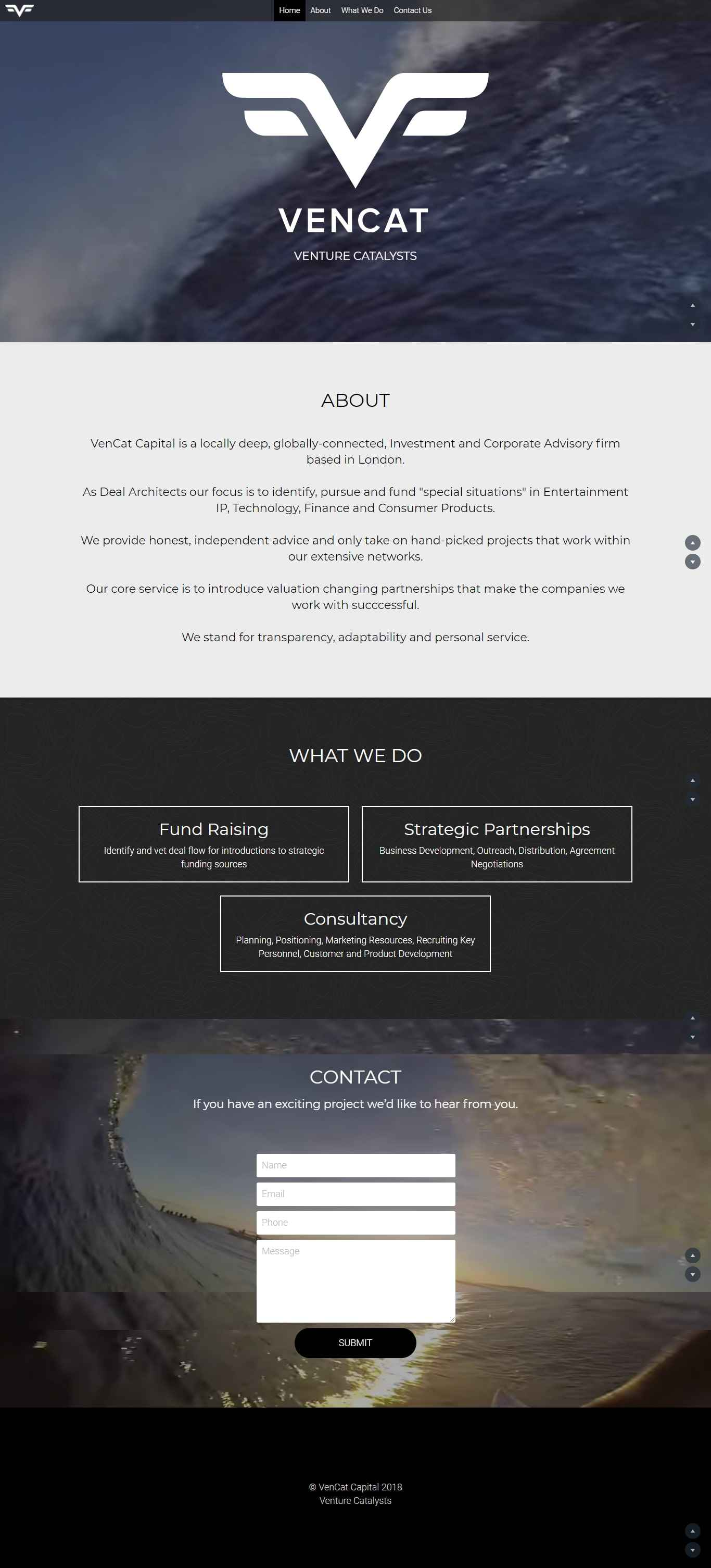 vencat-one-page vencat-one-page